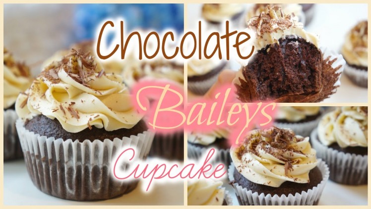 Chocolate Baileys Cupcake | 朱古力百利甜酒杯子蛋糕