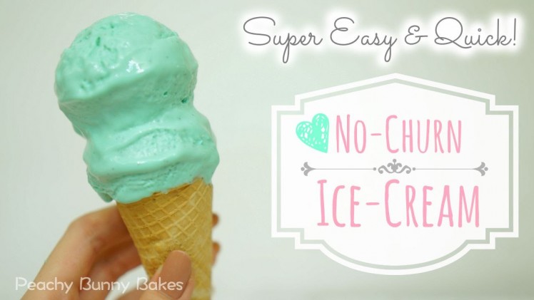 Tiffany Blue Ice-Cream [No machine required]⎜超簡單蒂芙尼藍雪糕 [不用機器]