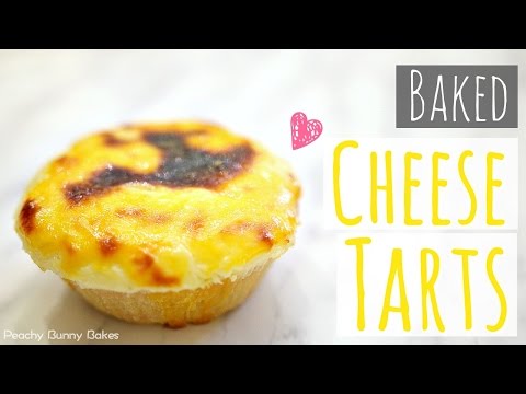 Baked Cheese Tarts⎜日式芝士撻